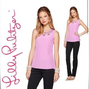 NWT Lilly Pulitzer Pink Top